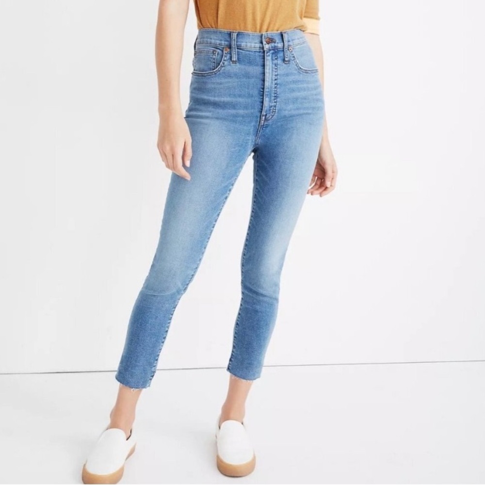 Madewell 10” High Rise Skinny Crop Jeans Size 30